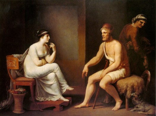 Johann Heinrich Wilhelm Tischbein, Ulisses e Penélope (1802)